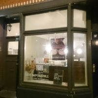 Outside at Men Impossible in Amsterdam