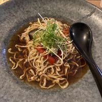 Ramen #2 with shoyu: tasty, especially the mushroom cream  at Men Impossible in Amsterdam
