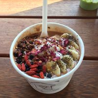 Choc bowl  at The Front Room Cafe in Hervey Bay
