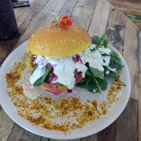 Buddha Burger at The Front Room Cafe in Hervey Bay