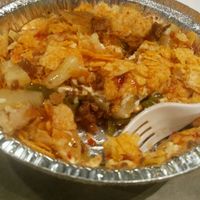 this thing was delicious  at Veggie Planet in Mississauga