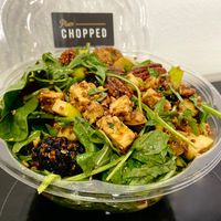 "well aren't you fancy" + tempeh at Plum Chopped in Seattle