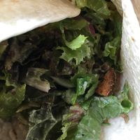 Red Blooded Vegan in Wrap at Plum Chopped in Seattle