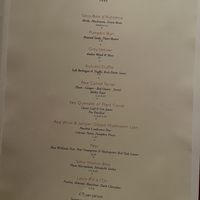 Menu October 2021 at Gauthier Soho in London