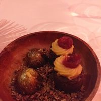 Petit fours - beautiful chocolate at Gauthier Soho in London