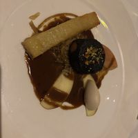 Modern black pudding plate - incredible!  at Gauthier Soho in London