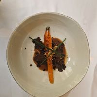 Average truffle carrot dish at Gauthier Soho in London