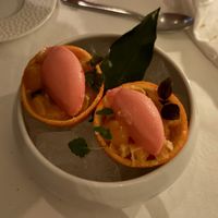 leafy corsican clementine   at Gauthier Soho in London