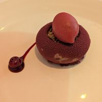 Beetroot and cherry at Gauthier Soho in London