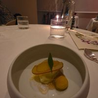 Creative use of apples at Gauthier Soho in London