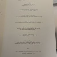 Early dinner tasting menu  at Gauthier Soho in London