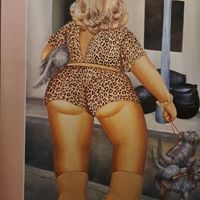 Bathroom art at Gauthier Soho in London