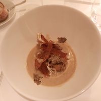 Truffle tortellini  at Gauthier Soho in London