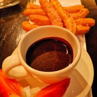 Vegan churros at House of the Rising Sun in Shrewsbury