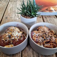 Acai bowls at Revel - Kombucha Bar in Ojai