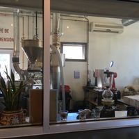 Coffee roasting in house! at Cocoa Cinnamon - Lakewood in Durham