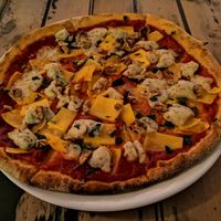 Roasted squash and mozzarella at Black Isle Bar and Rooms in Inverness