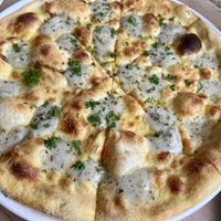 Vegan cheesy garlic pizza bread   at Black Isle Bar and Rooms in Inverness