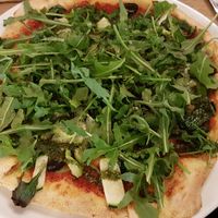 Vegan pizza at Black Isle Bar and Rooms in Inverness