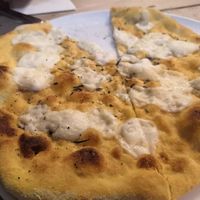 Vegan garlic cheese bread at Black Isle Bar and Rooms in Inverness