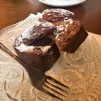 Date cake  at Iris in Eindhoven