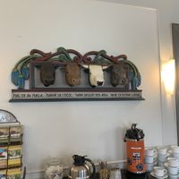 Nice decoration :) at The Settlement Center Restaurant in Borgarnes