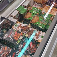 Vegan Freezer at Netto in Egilsstadir