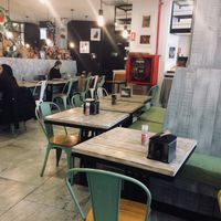 Check out the atmosphere  at Al Grano in Santiago
