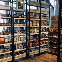 What a well stocked shop at Al Grano in Santiago