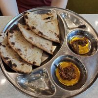 Stuffed Paratha at Saravana Bhavan in Parramatta