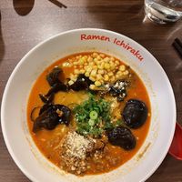 Vegan tan tan ramen at Ramen Ichiraku in Perth