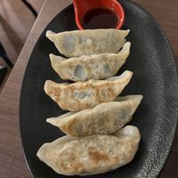 Veggie gyoza  at Ramen Ichiraku in Perth