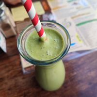  at am/pm organic cafe in Pokhara