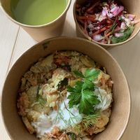 Moussaka at Gaudi&Naan in Ljubljana