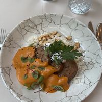 Butter chzken  at Gaudi&Naan in Ljubljana