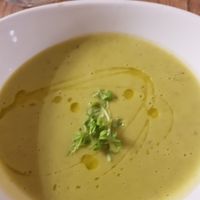 Daily soup at Gaudi&Naan in Ljubljana