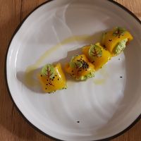 Smoked rolls at Gaudi&Naan in Ljubljana