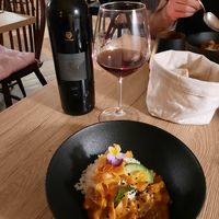 Menu dégustation plat numéro 4 at Gaudi&Naan in Ljubljana