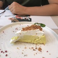 lemon cake   at Gaudi&Naan in Ljubljana