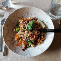 Pad Thai at Gaudi&Naan in Ljubljana