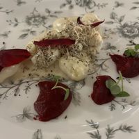 Gnocchi with truffles   at Gaudi&Naan in Ljubljana