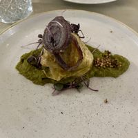 Cashew & cabbage rolls  at Gaudi&Naan in Ljubljana