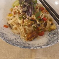 Pad thai €11 at Gaudi&Naan in Ljubljana