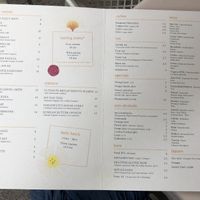 Menu on 1-08-2022  at Gaudi&Naan in Ljubljana