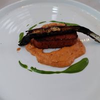 Tasting menu main #1, house seitan at Gaudi&Naan in Ljubljana