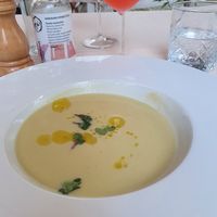 Daily soup at Gaudi&Naan in Ljubljana