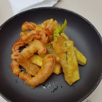 Tempura starter at Gaudi&Naan in Ljubljana