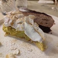 Vanilla and banana pies at Gaudi&Naan in Ljubljana