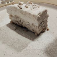 Daily cake with chestnuts at Gaudi&Naan in Ljubljana