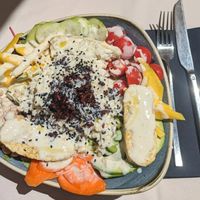 Summer Salad: fresh, light, tasty 😋 at Gaudi&Naan in Ljubljana